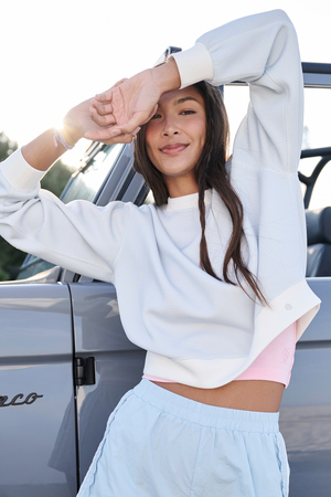 Supersoft Striped Pullover - Altar'd State - 
