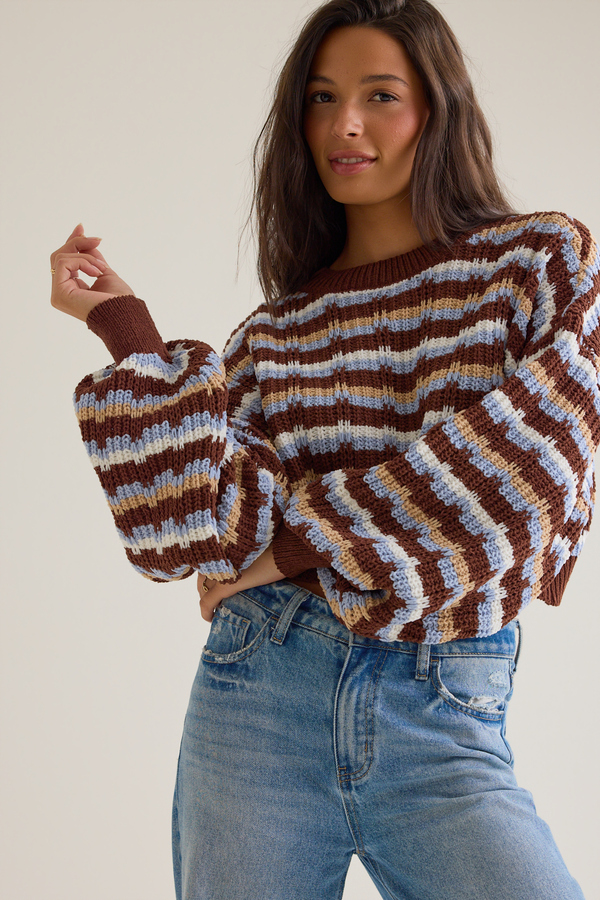 Abbie Knit Sweater Detail 2 - Altar'd State