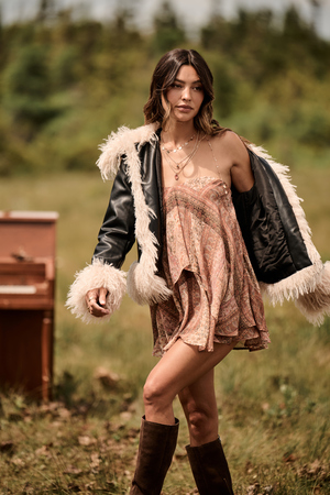Lola Paisley Mini Dress - Altar'd State