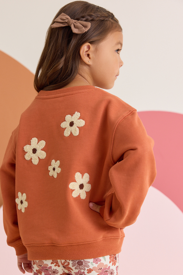 Wild Child Graphic Sweatshirt Detail 2 - Altar'd State