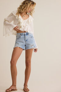 Anya Denim Short - Altar'd State