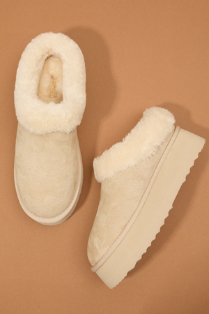 
        Big Sky Slipper in Natural | Altar'd State
    