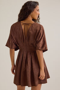 Trisha Satin Mini Dress Detail 4 - Altar'd State