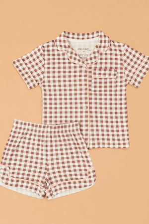Eloise Gingham Toddler PJ Set - Altar'd State - 