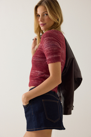 Scout Multi Stripe Marled Sweater - Altar'd State