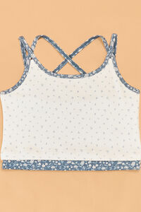 Addy Floral Double Layer Tank Detail 2 - Altar'd State