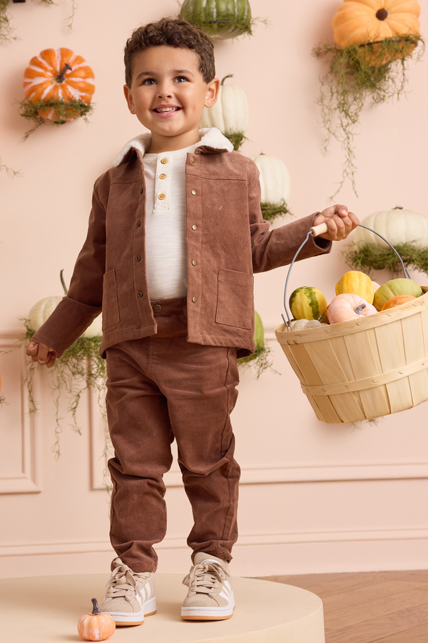 Beau Fur Corduroy Jacket - Altar'd State