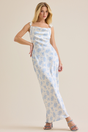 Mina Floral Strap Maxi - Altar'd State