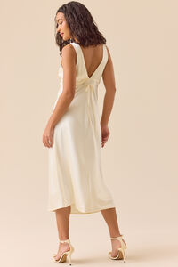 Andie Satin Midi Dress Detail 4 - Altar'd State
