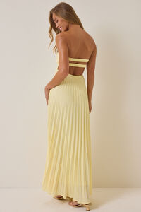 Nellie Satin Maxi Dress Detail 6 - Altar'd State