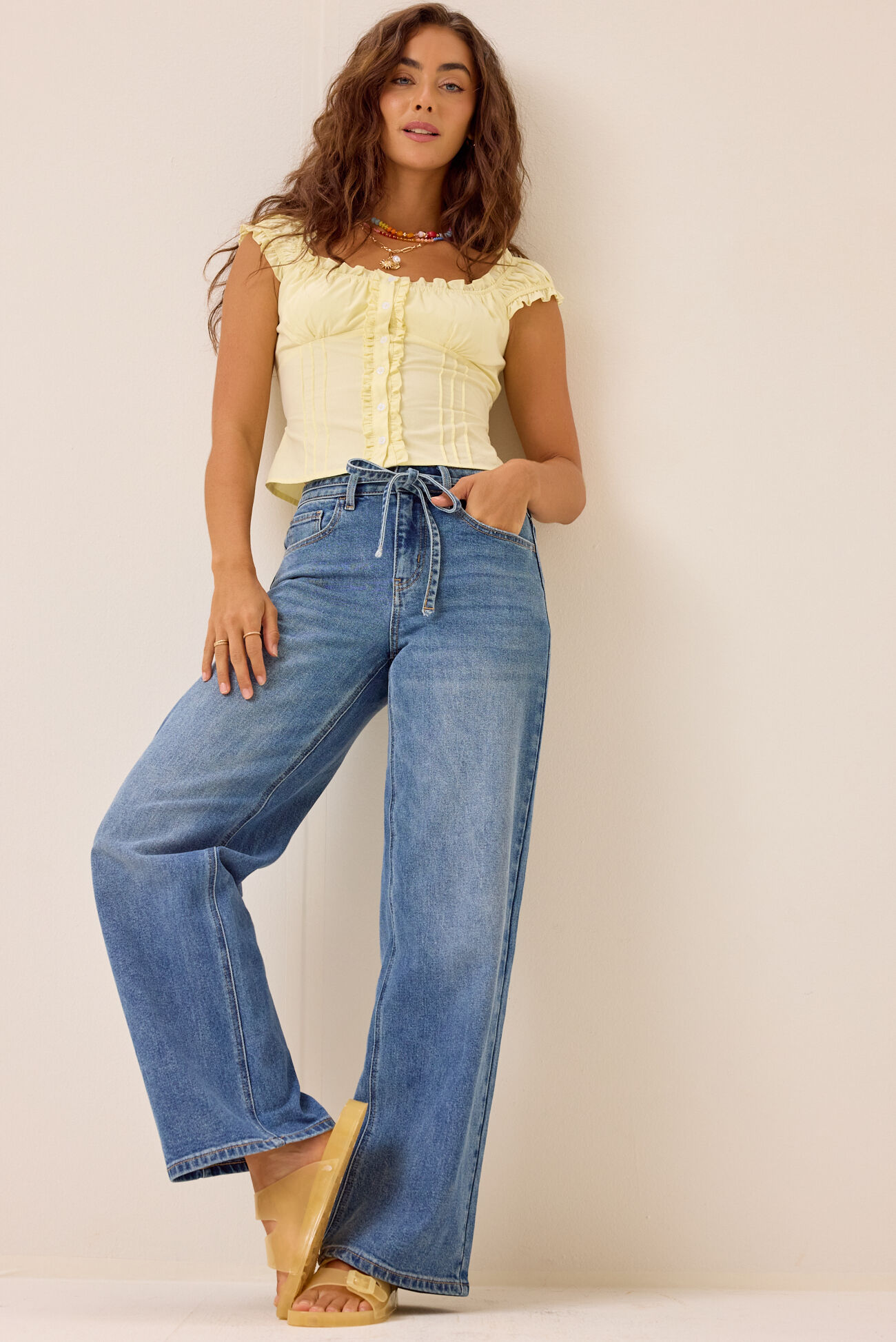 Rayleigh Tie Waist Jeans