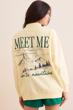 Meet Me In The Mountains Pullover - Altar'd State - 
