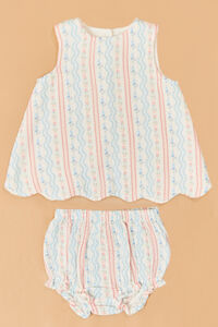 Tulip Stripe Scallop Back Bubble - Altar'd State