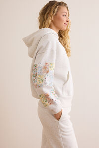 Champ Patchwork Hoodie Detail 4 - Altar'd State