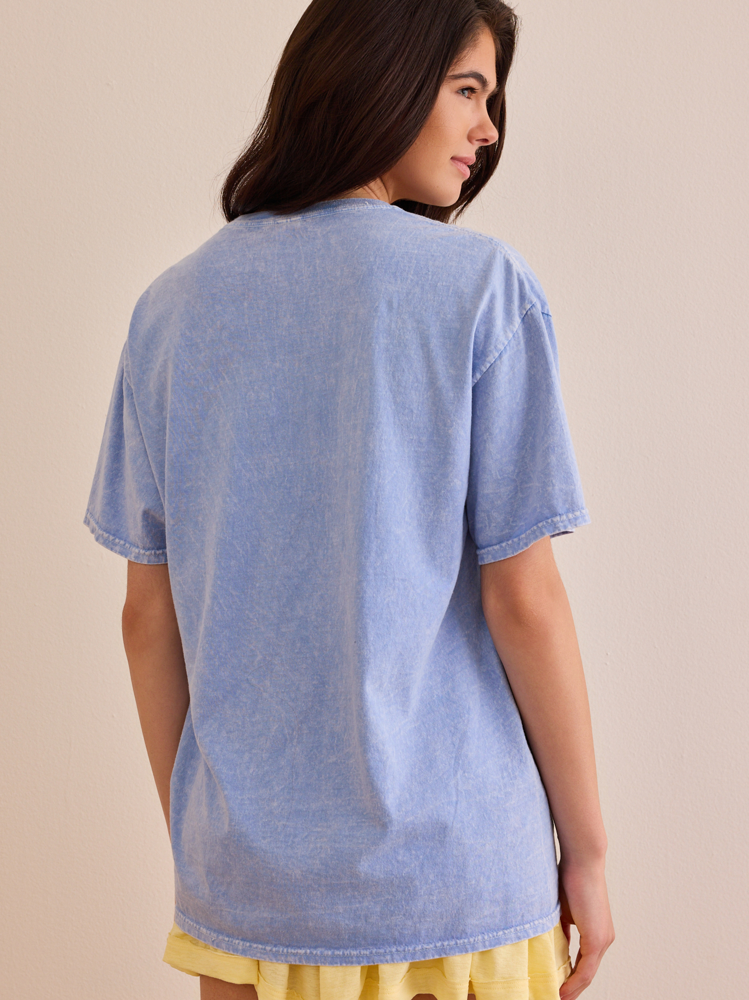 Hello Summer Oversize Tee in Blue | AS Revival