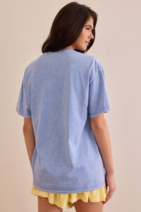 Hello Summer Oversize Tee Detail 4 - Altar'd State