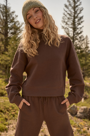Varsity Crop Mockneck - Altar'd State - 