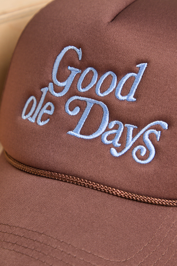 Good Ole Days Trucker Hat Detail 2 - Altar'd State