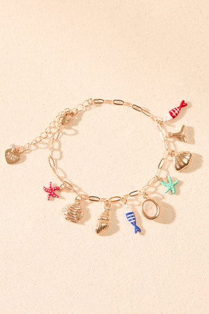 Under the Sea Charm Bracelet - Altar'd State - 