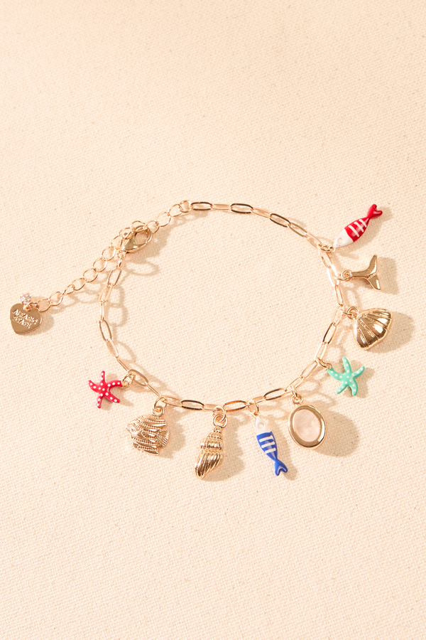 Under the Sea Charm Bracelet - Altar'd State