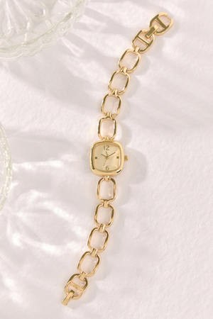 Open Link Square Face Watch - Altar'd State - 