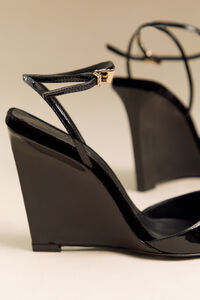 Elodie Velvet Wedge by Schutz Detail 3 - Altar'd State