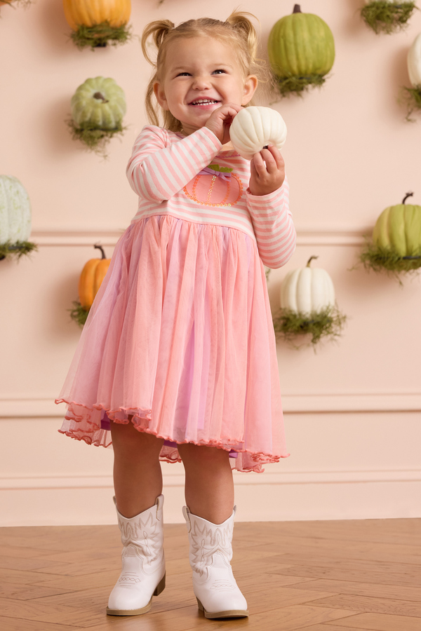 Paige Pumpkin Tutu Dress Detail 2 - Altar'd State