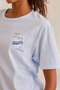 Take Me To The Tide Oversized Tee Detail 2 - Altar'd State