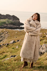 August Faux Fur Coat - Altar'd State