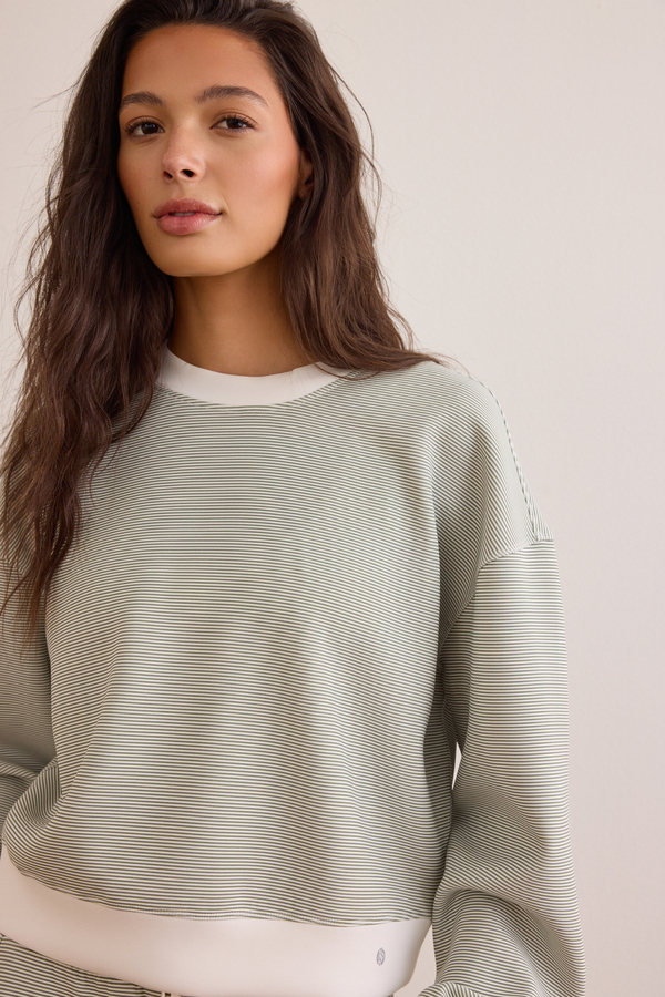 Supersoft Striped Pullover - Altar'd State