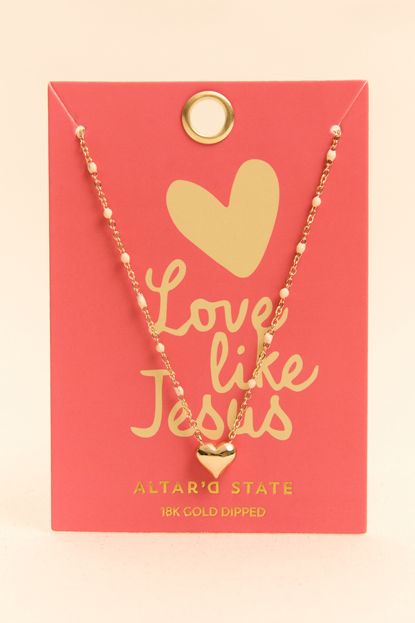 Love Like Jesus Necklace - Altar'd State