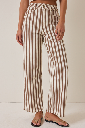 Marie Stripe Pant - Altar'd State - 