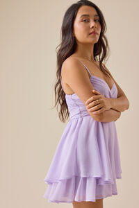 Luna Double Layer Romper Detail 2 - Altar'd State