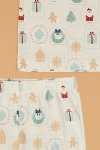 Christmas Tiles Lounge Set Detail 2 - Altar'd State