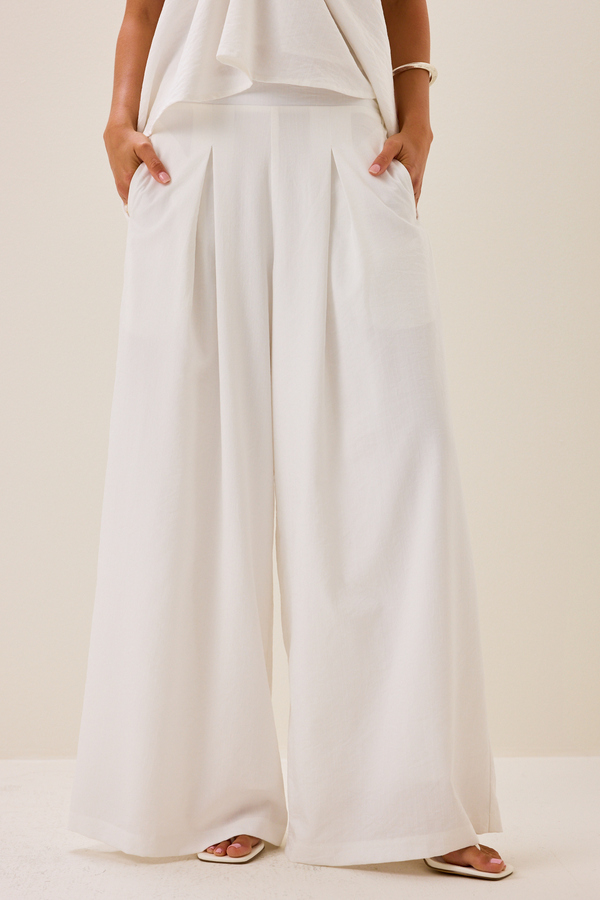 Veda Wide Leg Trouser Pants Detail 3 - Altar'd State