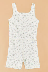 Cleo Floral Unitard Detail 2 - Altar'd State