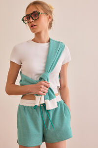 Step Out Striped Shorts - Altar'd State