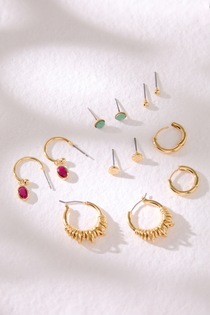 18K Gold Mystic Harvest Earring Pack - Altar'd State - 