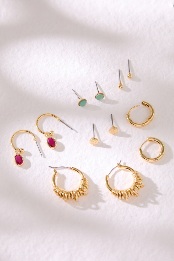 18K Gold Mystic Harvest Earring Pack - Altar'd State