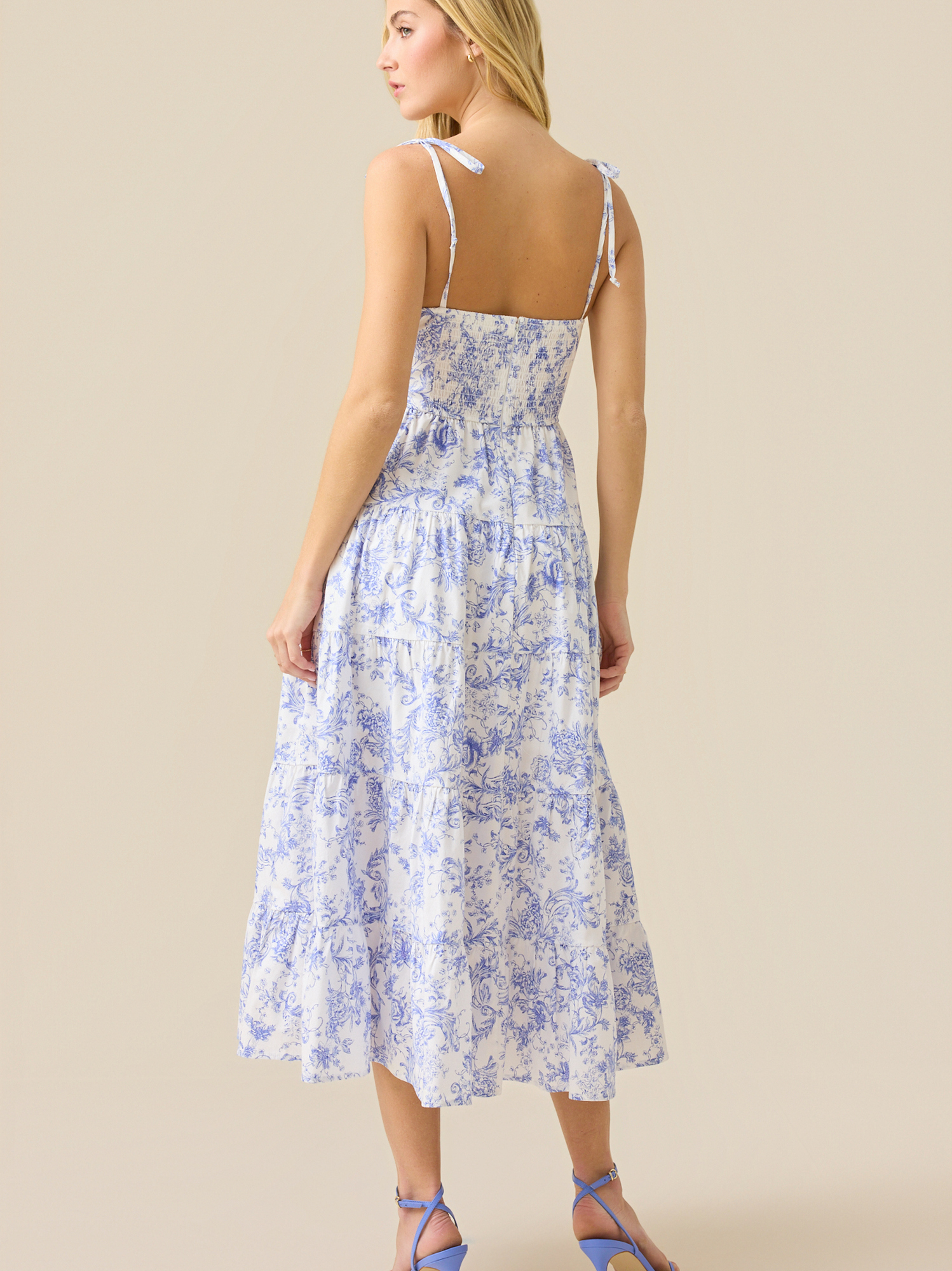 knee length dresses for ladies Leona Midi Dress - Peacock Green