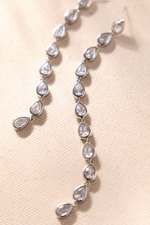 Crystal Teardrop Earrings - Altar'd State - 
