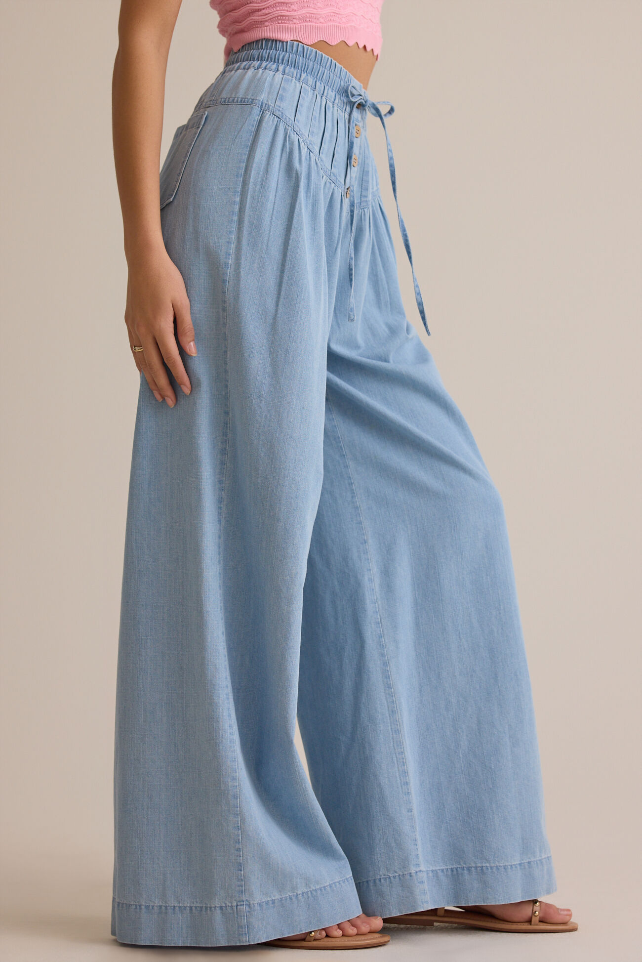 Hollis Smocked Pant