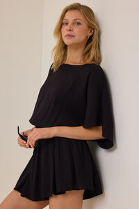 Coraliea Flowy Romper Detail 2 - Altar'd State