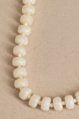 Freya White Beaded Necklace - Altar'd State - 