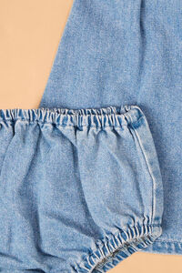 Lorelai Embroidered Denim Dress Detail 3 - Altar'd State