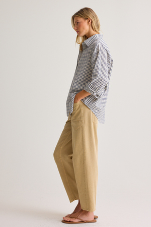 Kate Plaid Button Up Top - Altar'd State - 