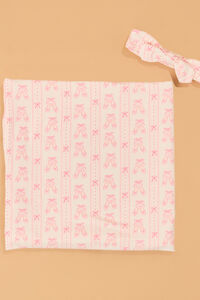Kimberly Ballet Stripe Swaddle Set Detail 2 - Altar'd State
