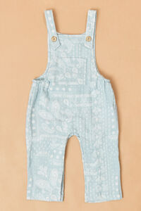 Emery Patchwork Overalls Detail 4 - Altar'd State