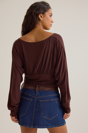 Nala Boat Neck Top - Altar'd State
