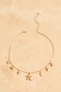 Starfish Shell Charm Necklace - Altar'd State